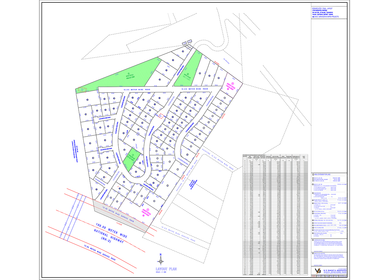 Fog Cielo ultra luxurious plots layout map